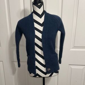DAY by Granted Sweater Company Blue Thick Knit Cardigan